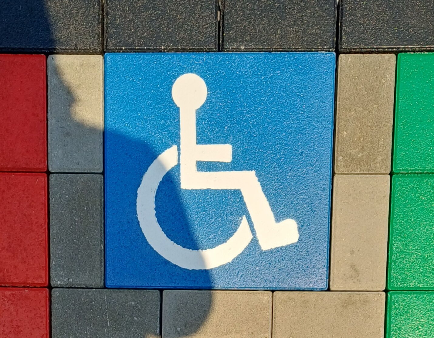  Symbolplatte aus Betonpflaster